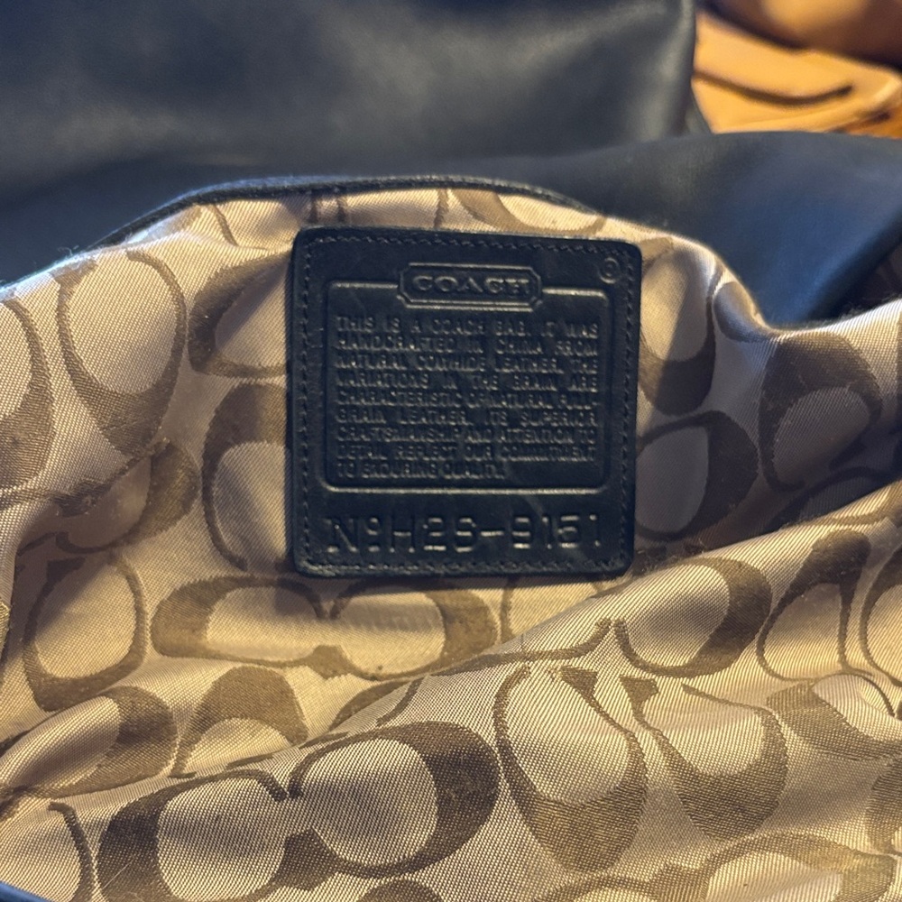 Coach vintage hobo - Picture 2 of 3